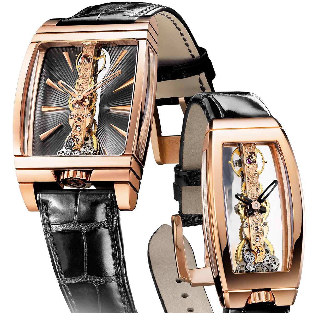 La Cote des Montres : Photo - Corum Golden Bridge et Miss Golden Bridge