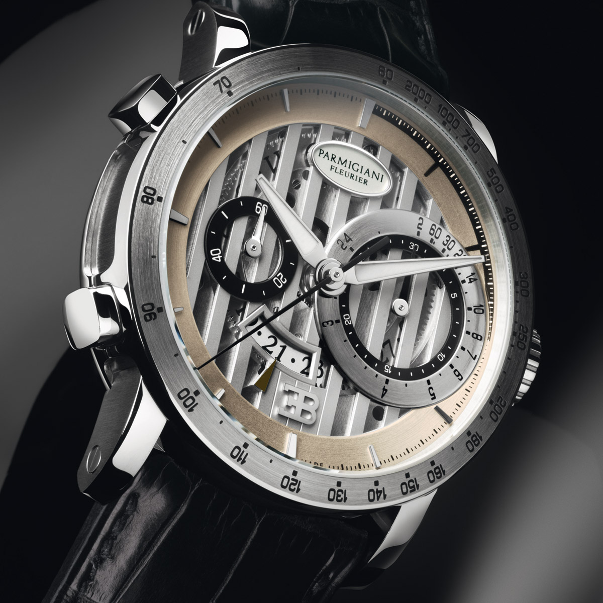 La Cote des Montres : Photo - Parmigiani Bugatti Atalante Chronographe fly-back