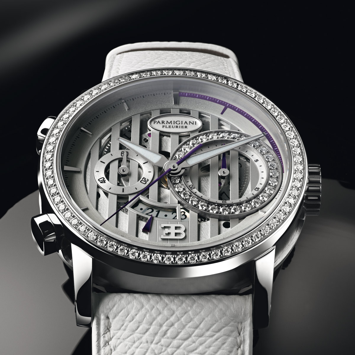 La Cote des Montres : Photo - Parmigiani Bugatti Atalante Chronographe fly-back