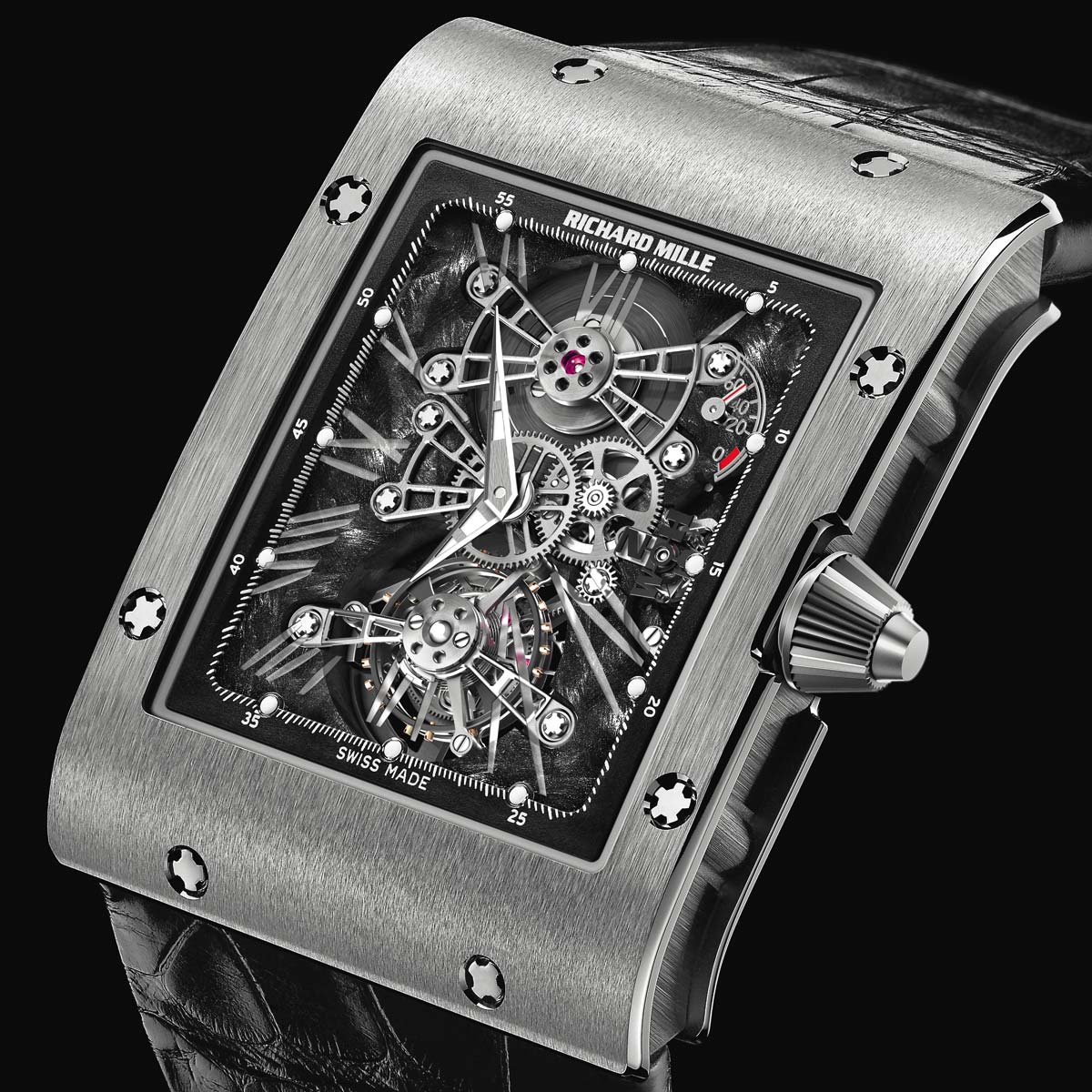 La Cote des Montres : Photo - Richard Mille RM 017 Tourbillon extra plate