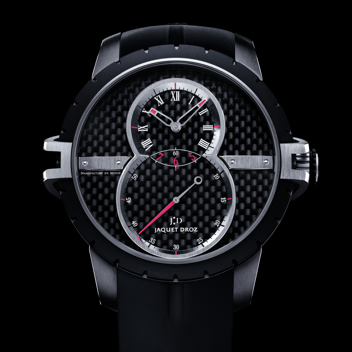 La Cote des Montres : Photo - Jaquet Droz Grande Seconde SW<sup>TITANE</sup>
