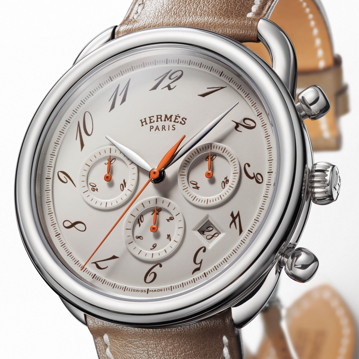 La Cote des Montres : Photo - Hermès Arceau chrono Alezan
