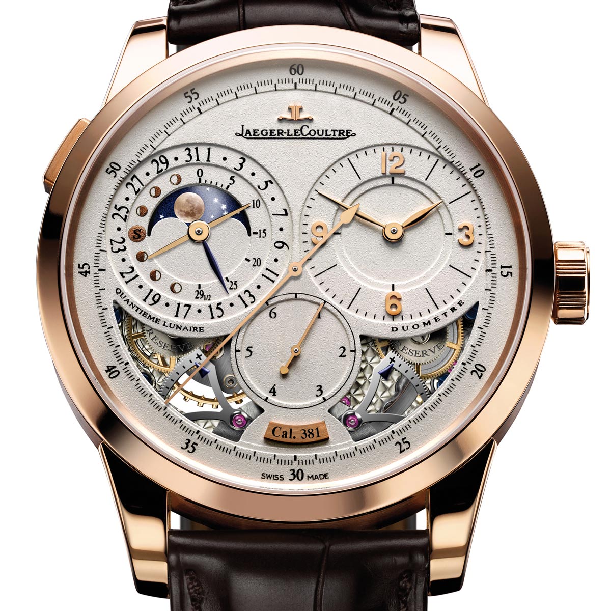 La Cote des Montres : Photo - Jaeger-LeCoultre Duomètre à Quantième Lunaire