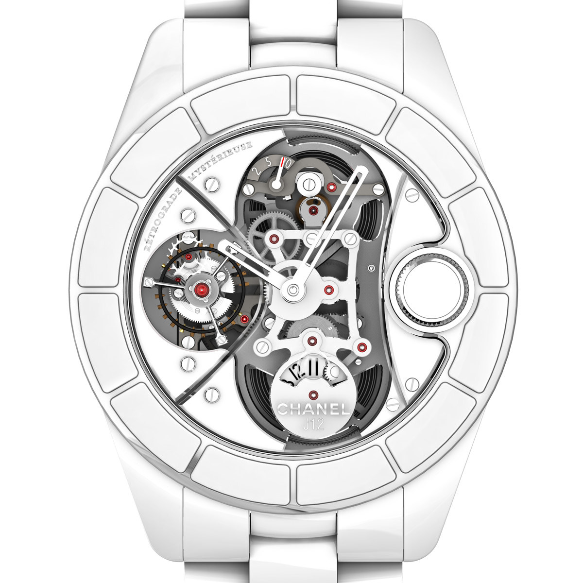 La Cote des Montres : Photo - Chanel J12 Rétrograde Mystérieuse