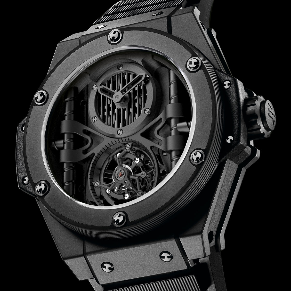La Cote des Montres : Photo - Hublot King Power Tourbillon Manufacture