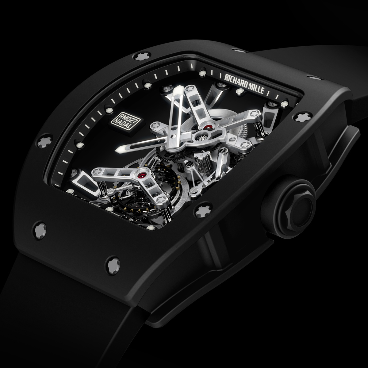 La Cote des Montres : Photo - Richard Mille recherche RM027 Prototype Rafael Nadal