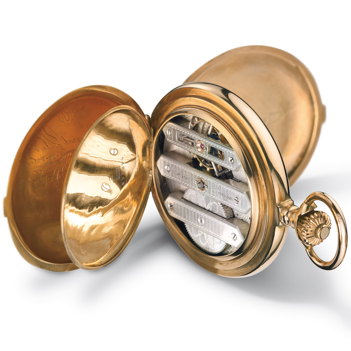 La Cote des Montres : Photo - Girard-Perregaux Tourbillon Bi-axial or gris