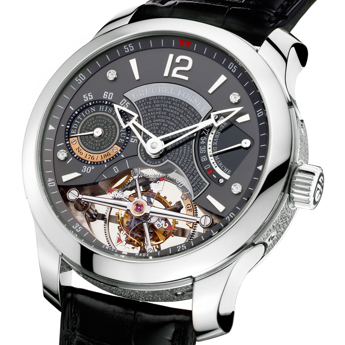 La Cote des Montres : Photo - Greubel Forsey Double Tourbillon 30° Edition Historique