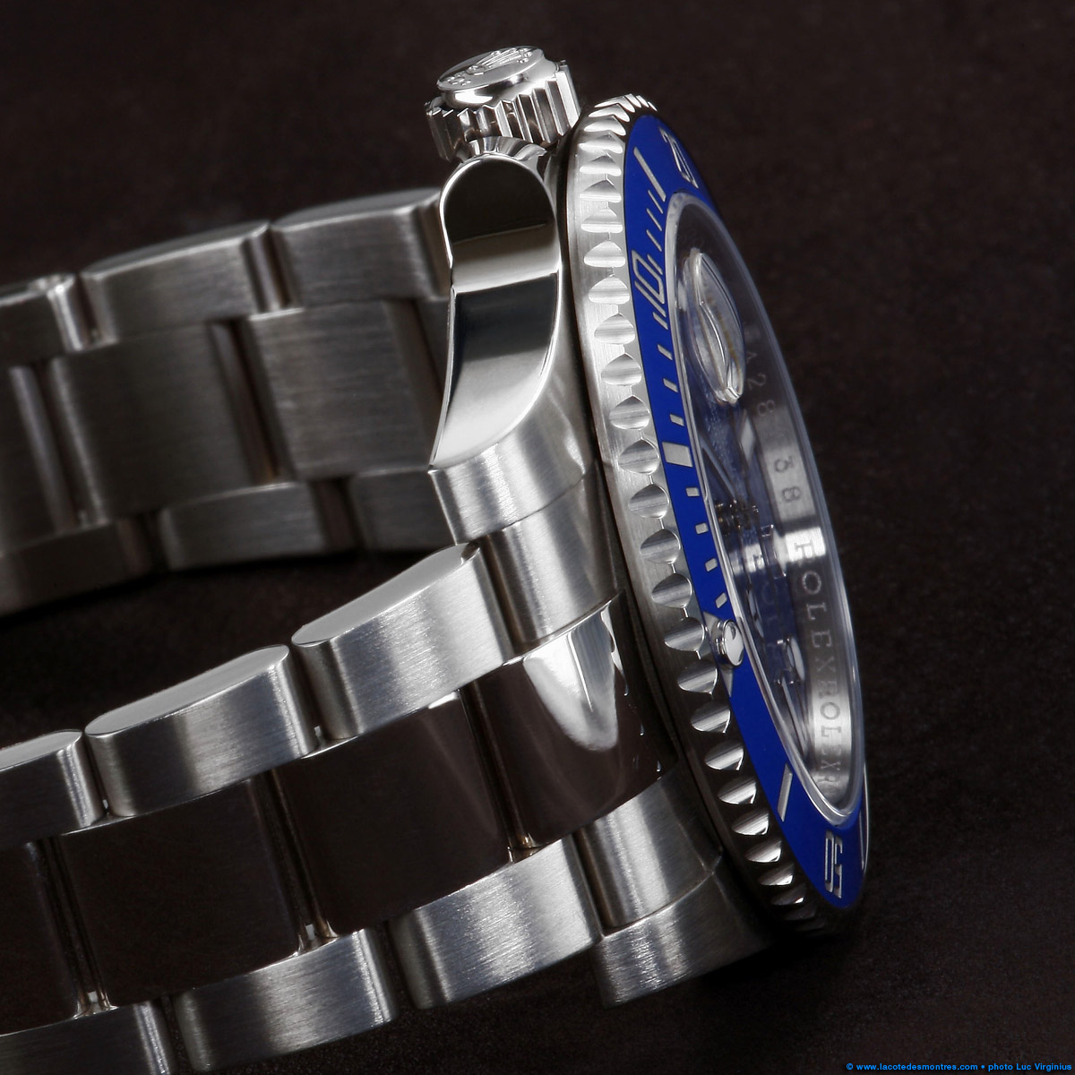 La Cote des Montres : Photo - Rolex Submariner Date or blanc