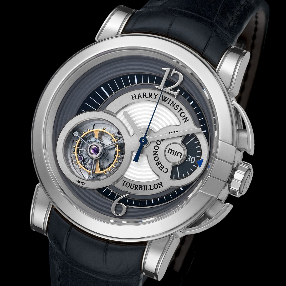 La Cote des Montres : Photo - Harry Winston Midnight Chrono Tourbillon