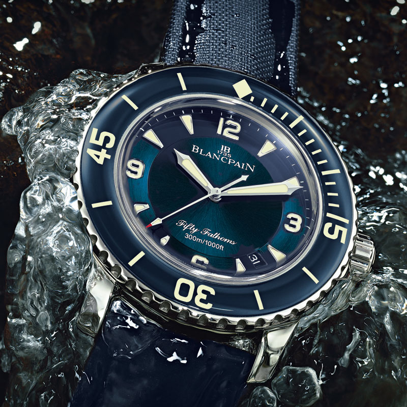 La Cote des Montres : Photo - Blancpain nouvelle Fifty Fathoms
