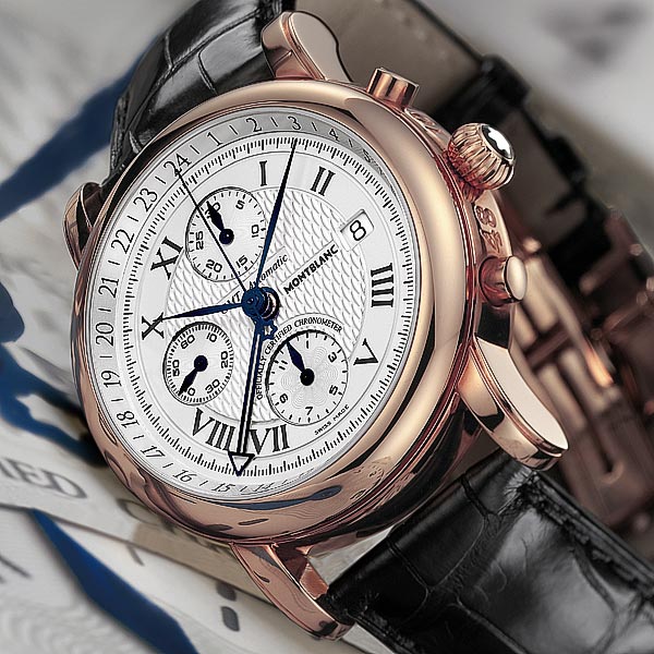 La Cote des Montres : Photo - Montblanc Star XXXL Chrono GMT Automatic