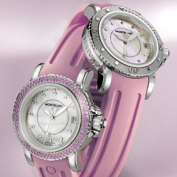 La Cote des Montres : Photo - Montblanc Sport Lady et Sport Lady Jewels