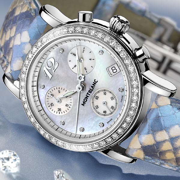 La Cote des Montres : Photo - Montblanc Star Lady Chrono Diamonds