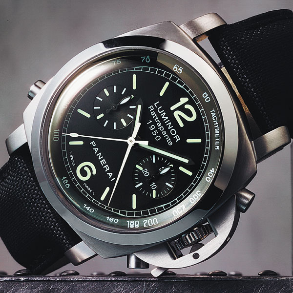 La Cote des Montres : Photo - Panerai Luminor 1950 Chrono Rattrapante