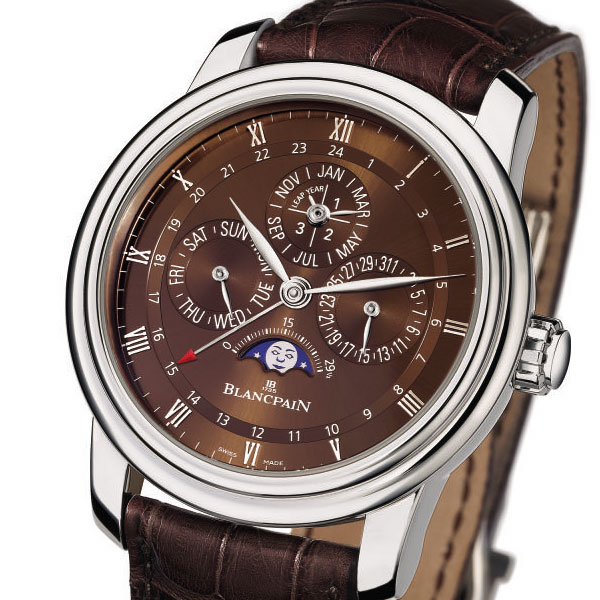 La Cote des Montres : Photo - Blancpain Le Brassus Quantième Perpétuel GMT