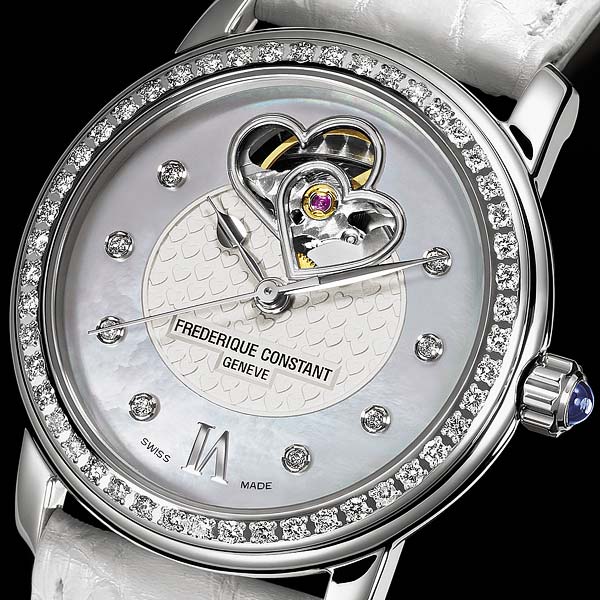 La Cote des Montres : Photo - Frédérique Constant FC-310  Double Heart Beat