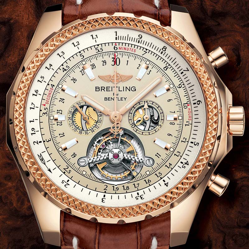 La Cote des Montres : Photo - Breitling Mulliner Tourbillon for Bentley