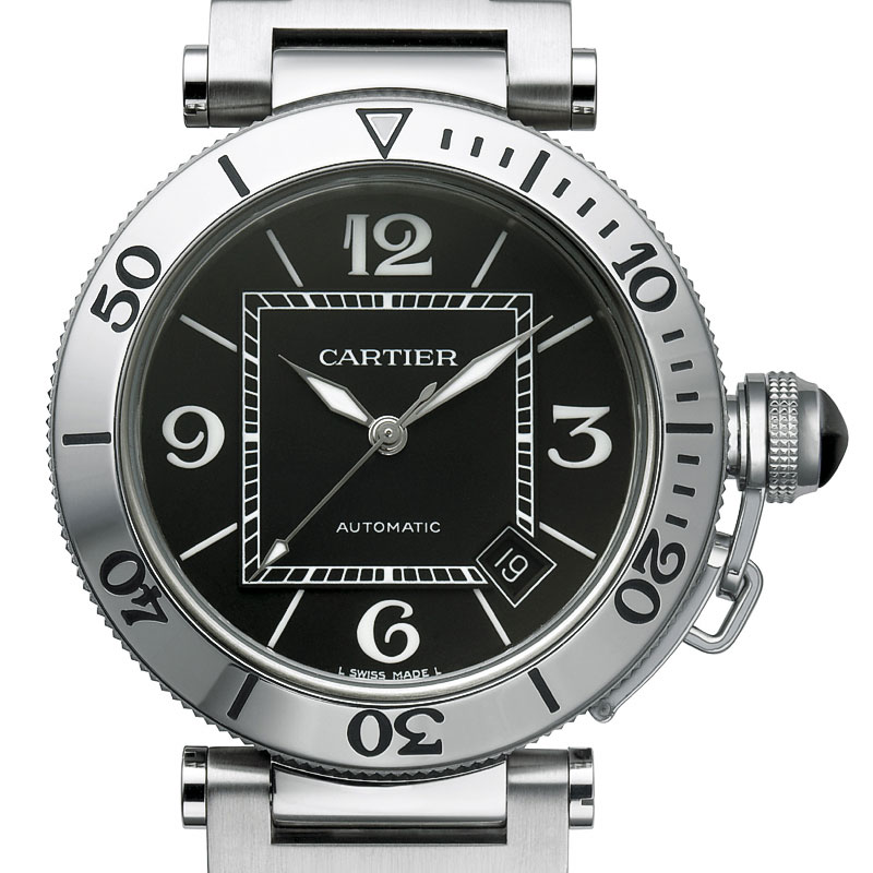 La Cote des Montres : Photo - Cartier Pasha Seatimer