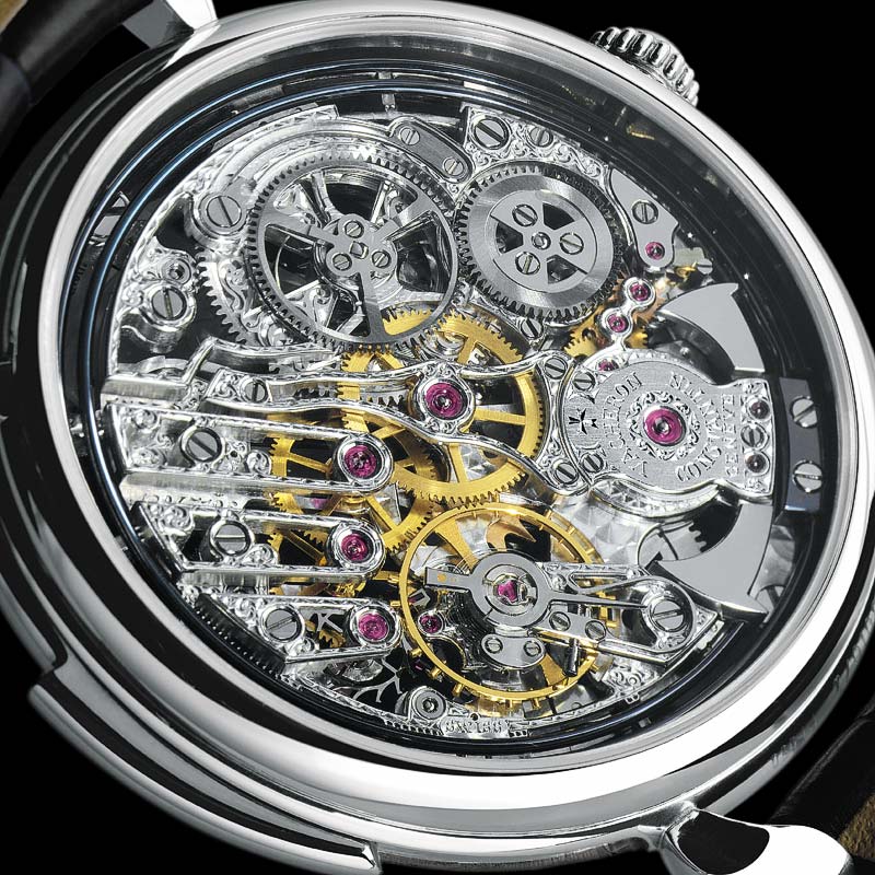 La Cote des Montres : Photo - Vacheron Constantin Répétition Squelette Platine
