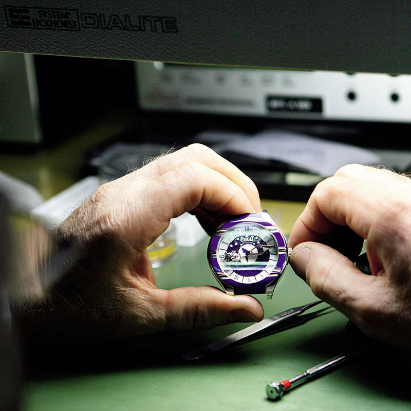 La Cote des Montres : Photo - Piaget Polo Polo Tourbillon Relatif dédié à Venise