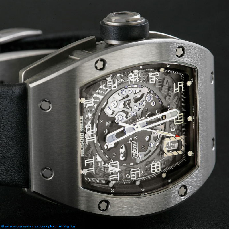 La Cote des Montres : Photo - Richard Mille RM010 titane