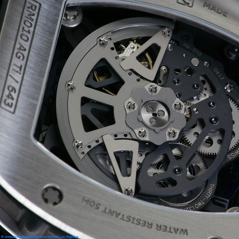 La Cote des Montres : Photo - Richard Mille RM010 titane