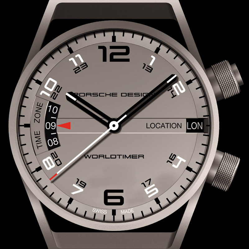 La Cote des Montres : Photo - Porsche Design Worldtimer P6750