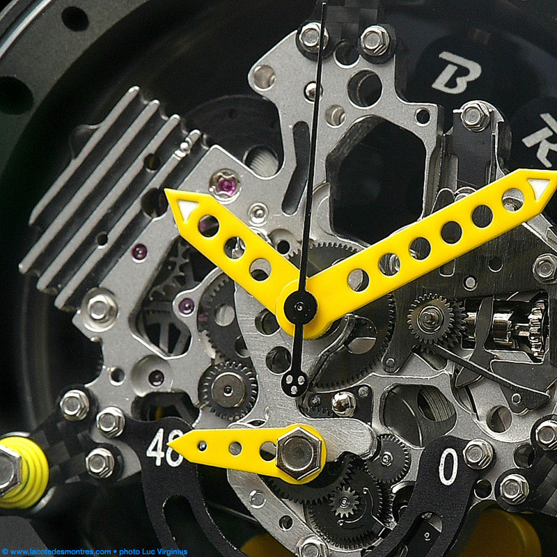 La Cote des Montres : Photo - Exclusif ! BRM R50T réserve de marche
