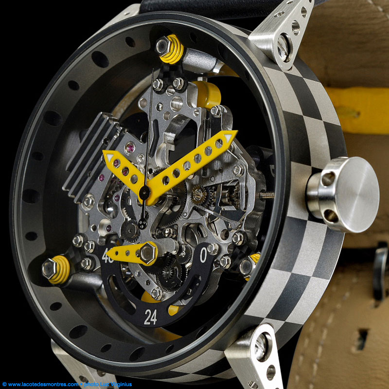La Cote des Montres : Photo - Exclusif ! BRM R50T réserve de marche