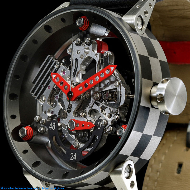 La Cote des Montres : Photo - Exclusif ! BRM R50T réserve de marche
