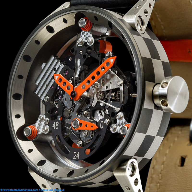 La Cote des Montres : Photo - Exclusif ! BRM R50T réserve de marche