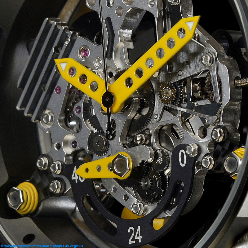 La Cote des Montres : Photo - Exclusif ! BRM R50T réserve de marche