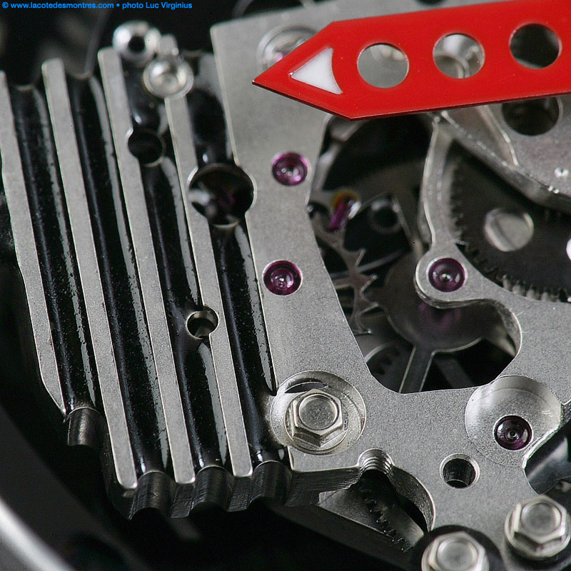 La Cote des Montres : Photo - Exclusif ! BRM R50T réserve de marche