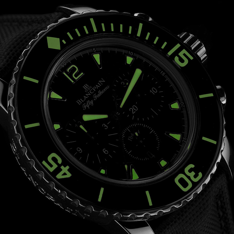 La Cote des Montres : Photo - Lancement de la Blancpain Fifty Fathoms