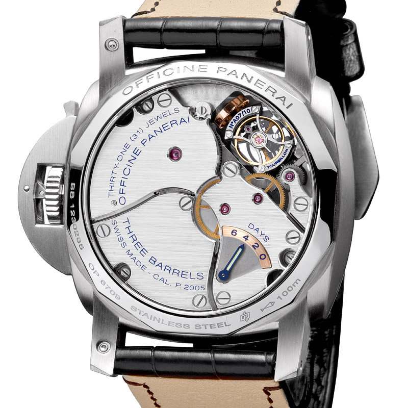 La Cote des Montres : Photo - Panerai Luminor 1950 Tourbillon GMT