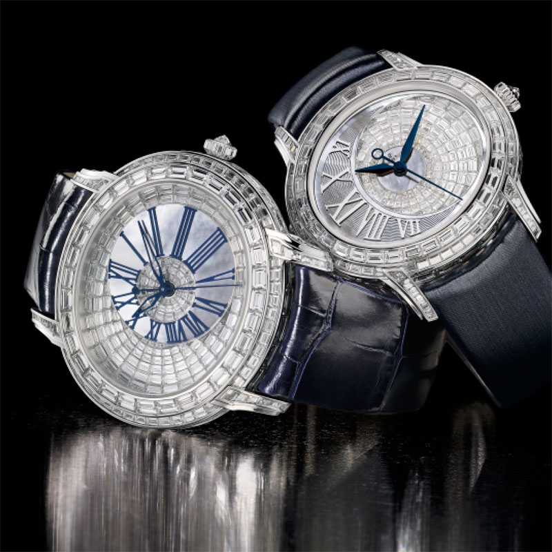 La Cote des Montres : Photo - Audemars Piguet Millenary Diamants Baguette