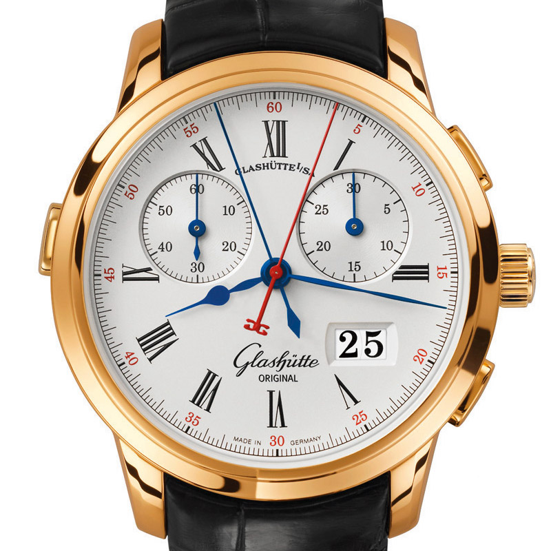 La Cote des Montres : Photo - Glashütte Senator Rattrapante