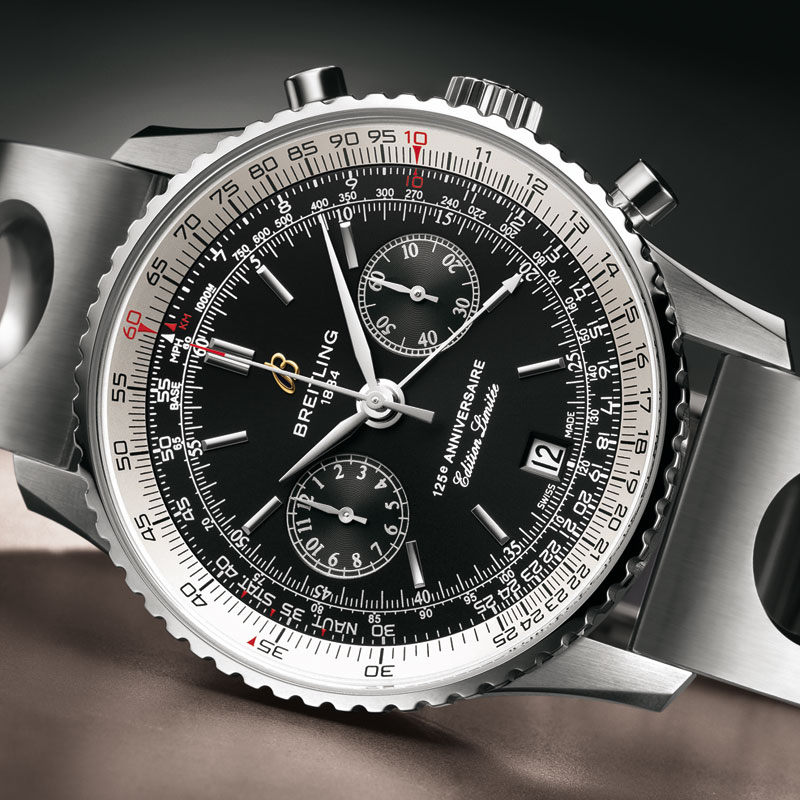 La Cote des Montres : Photo - Breitling Navitimer 125e anniversaire