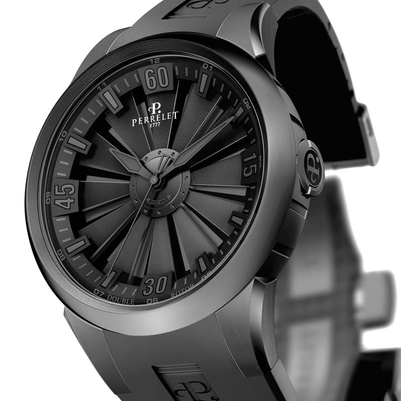 La Cote des Montres : Photo - Perrelet Turbine Titane