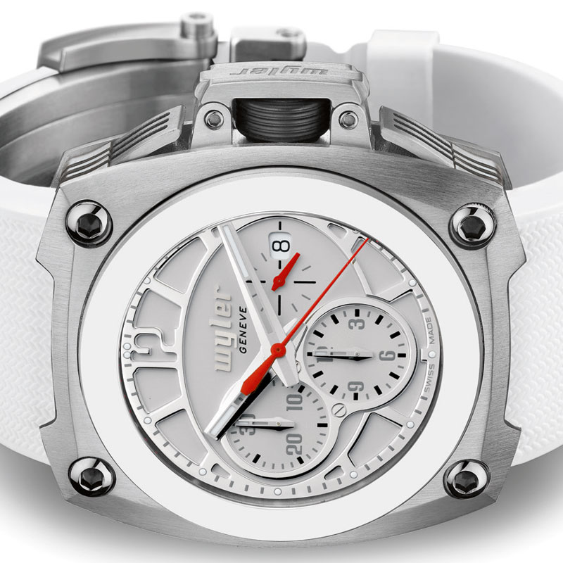 La Cote des Montres : Photo - Le nouveau chronographe Code-S de Wyler Genève