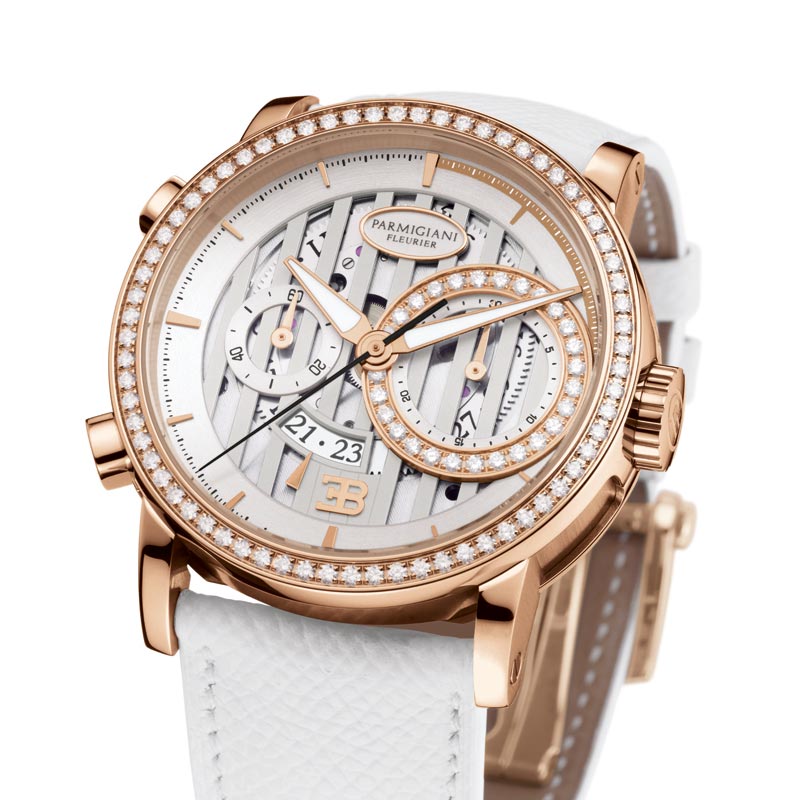 La Cote des Montres : Photo - Parmigiani Bugatti Atalante Chronographe fly-back