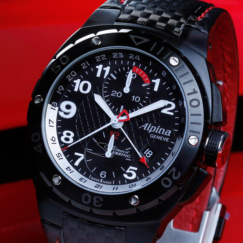 La Cote des Montres : Photo - Alpina 12 Hours of Sebring Automatic Chrono GMT