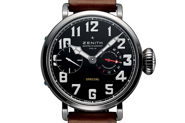 Vente record pour la nouvelle Zenith Pilot Montre d'A�ronef Type 20 