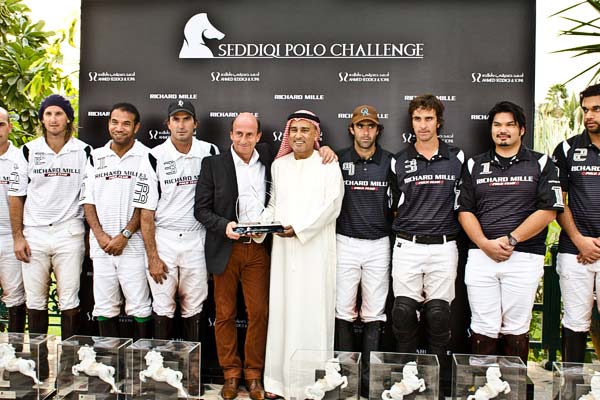 Les meilleurs joueurs de Polo du monde ont �t� invit�s par Richard Mille et Ahmed Seddiqi & Sons � participer au Seddiqi Polo Challenge 