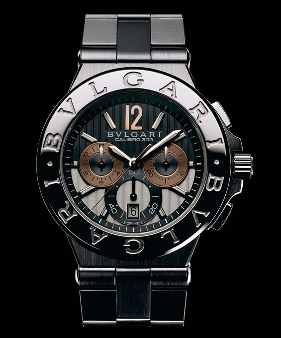 bracelet montre bulgari diagono