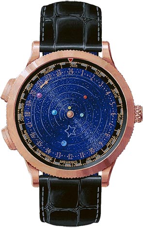 montre van cleef planetarium