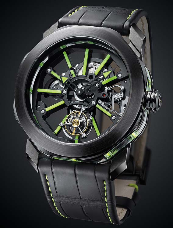La Cote des Montres : La montre Bulgari Octo Tourbillon La Cote des Montres : La montre Bulgari Octo Tourbillon